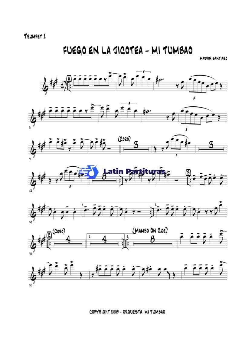 Marvin Santiago - Fuego A La Jicotea