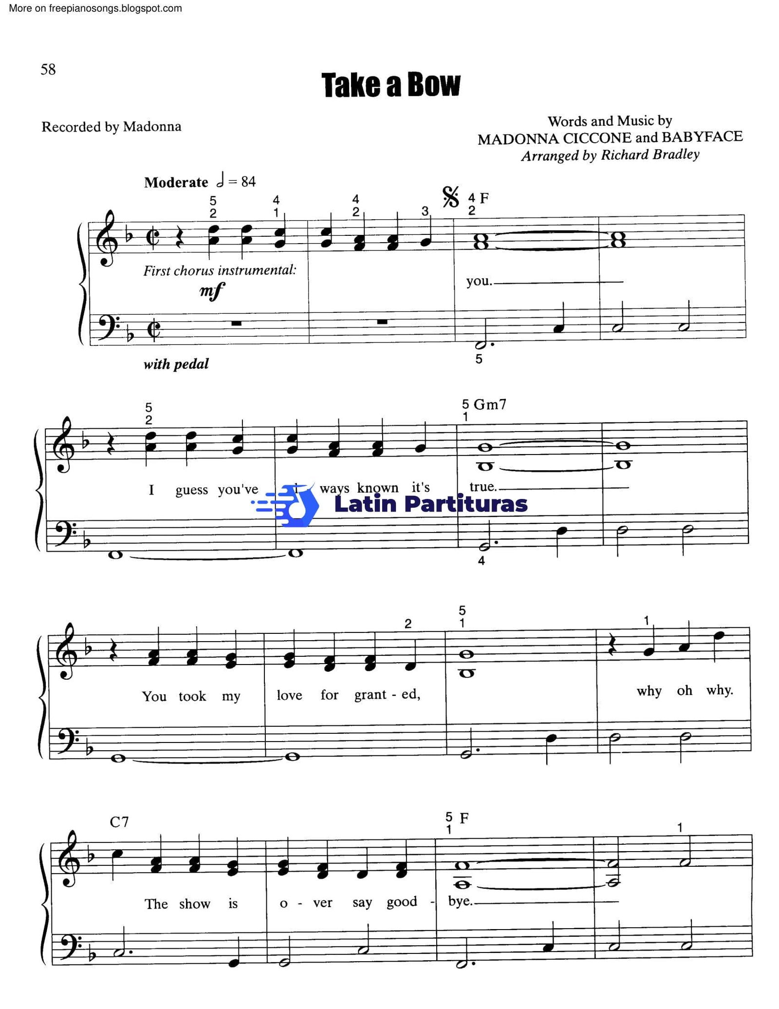 Madonna - Take A Bow 1 Madonna - Take A Bow