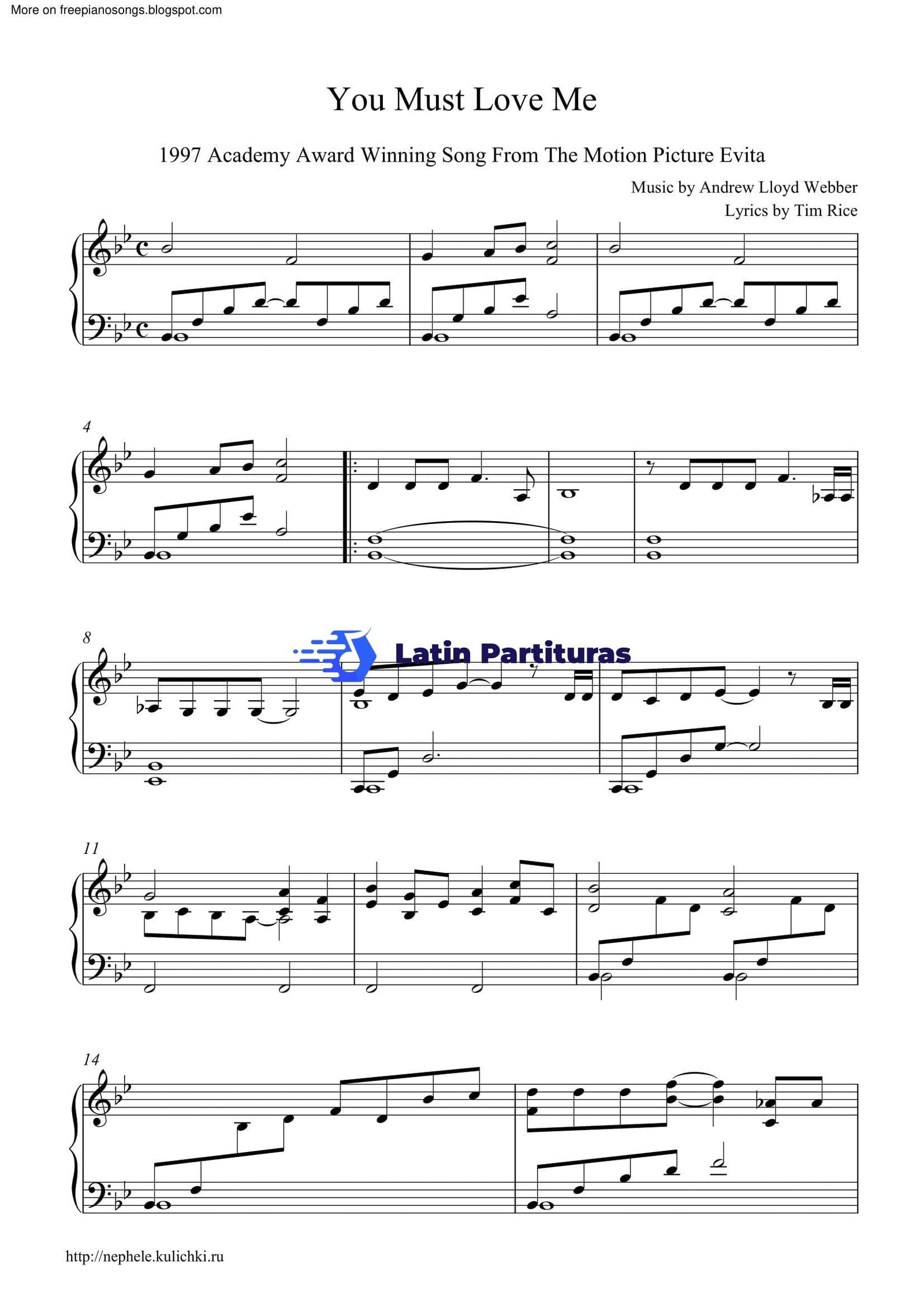 Madonna - You Must Love Me 1 Madonna - You Must Love Me