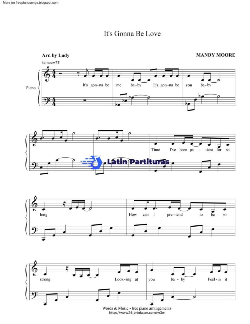 Mandy Moore - Its Gonna Be Love