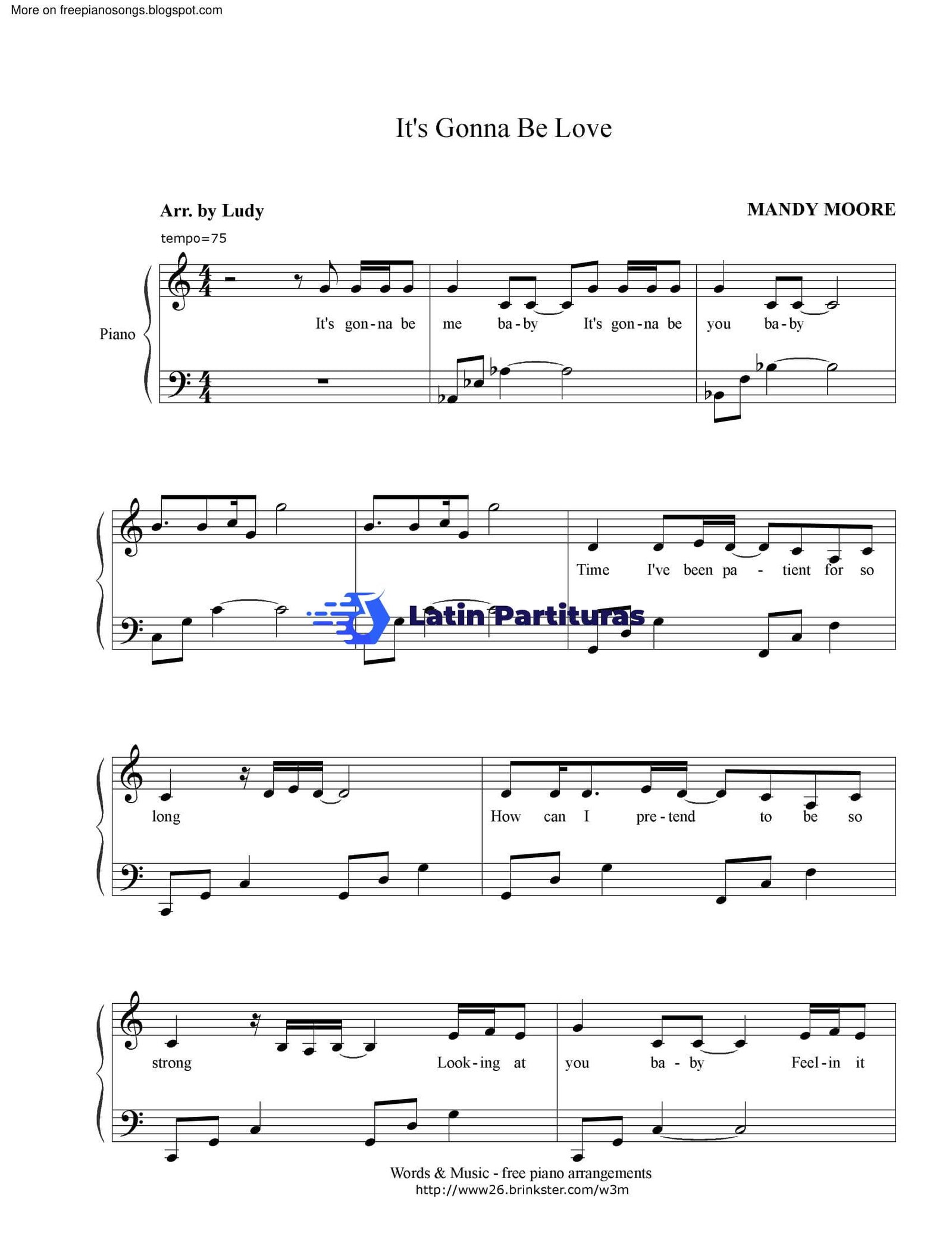 Mandy Moore - Its Gonna Be Love 1 Mandy Moore - Its Gonna Be Love