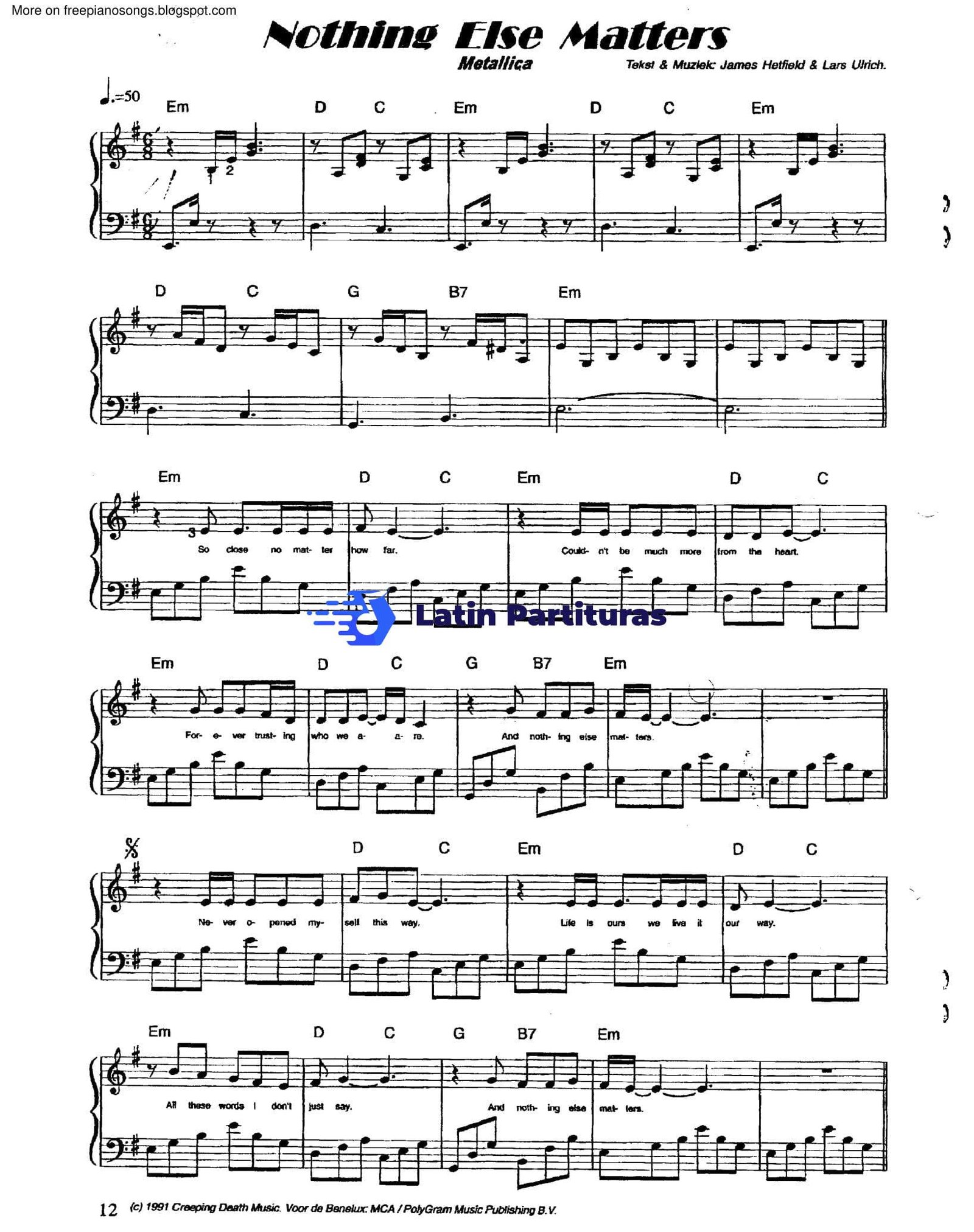 Metallica - Nothing Else Matters 1 Metallica - Nothing Else Matters