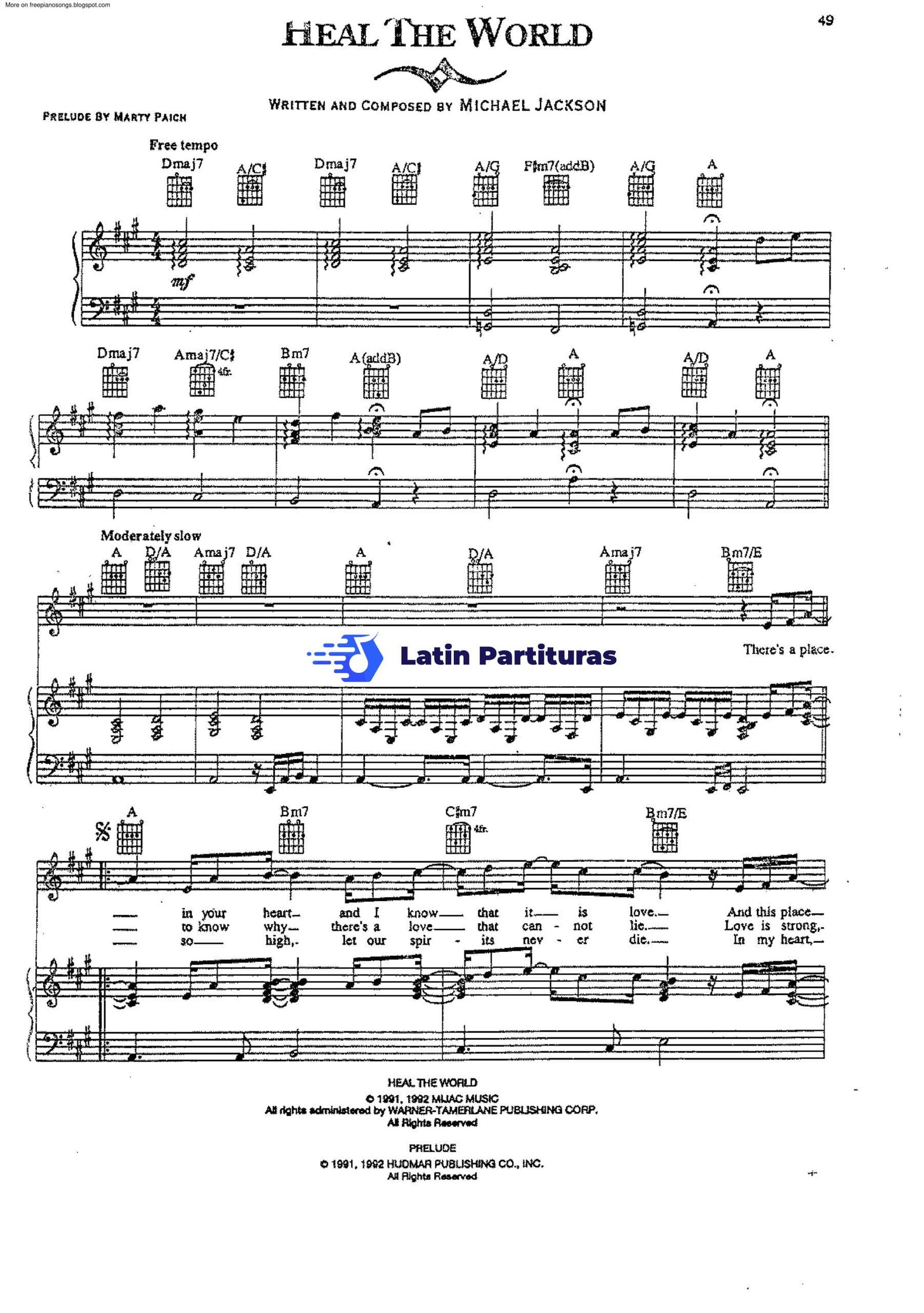 Michael Jackson - Heal The World 1 Michael Jackson - Heal The World