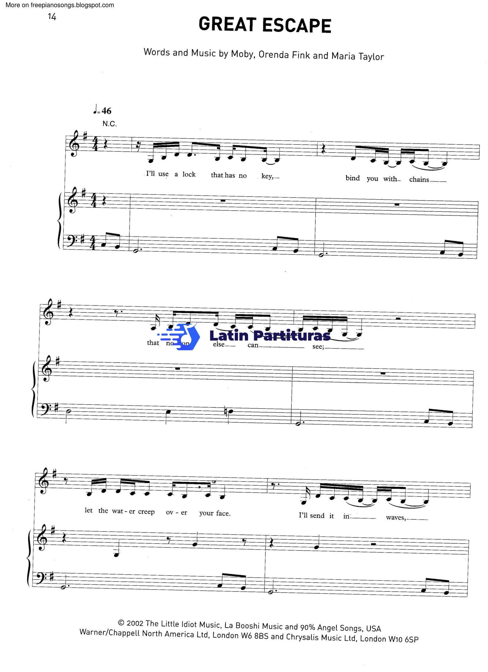 Moby - Great Escape 1 Moby - Great Escape