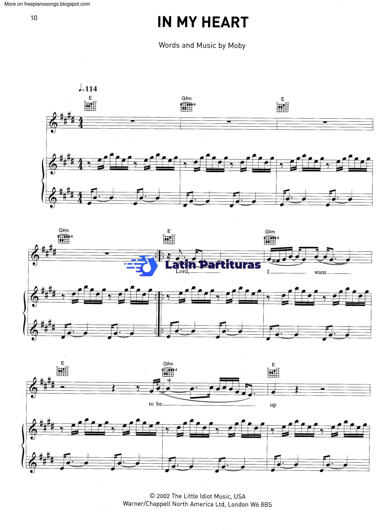 Moby - In My Heart 1 Moby - In My Heart