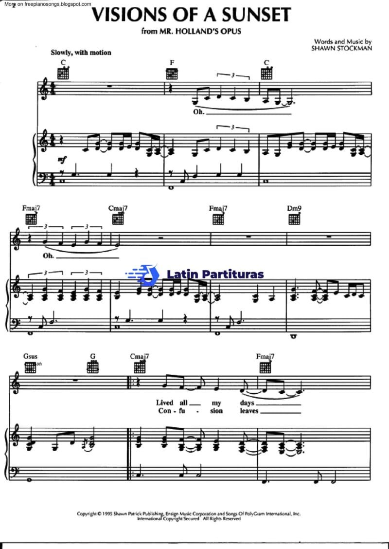 Mr.hollands Opus - Visions Of A Sunset