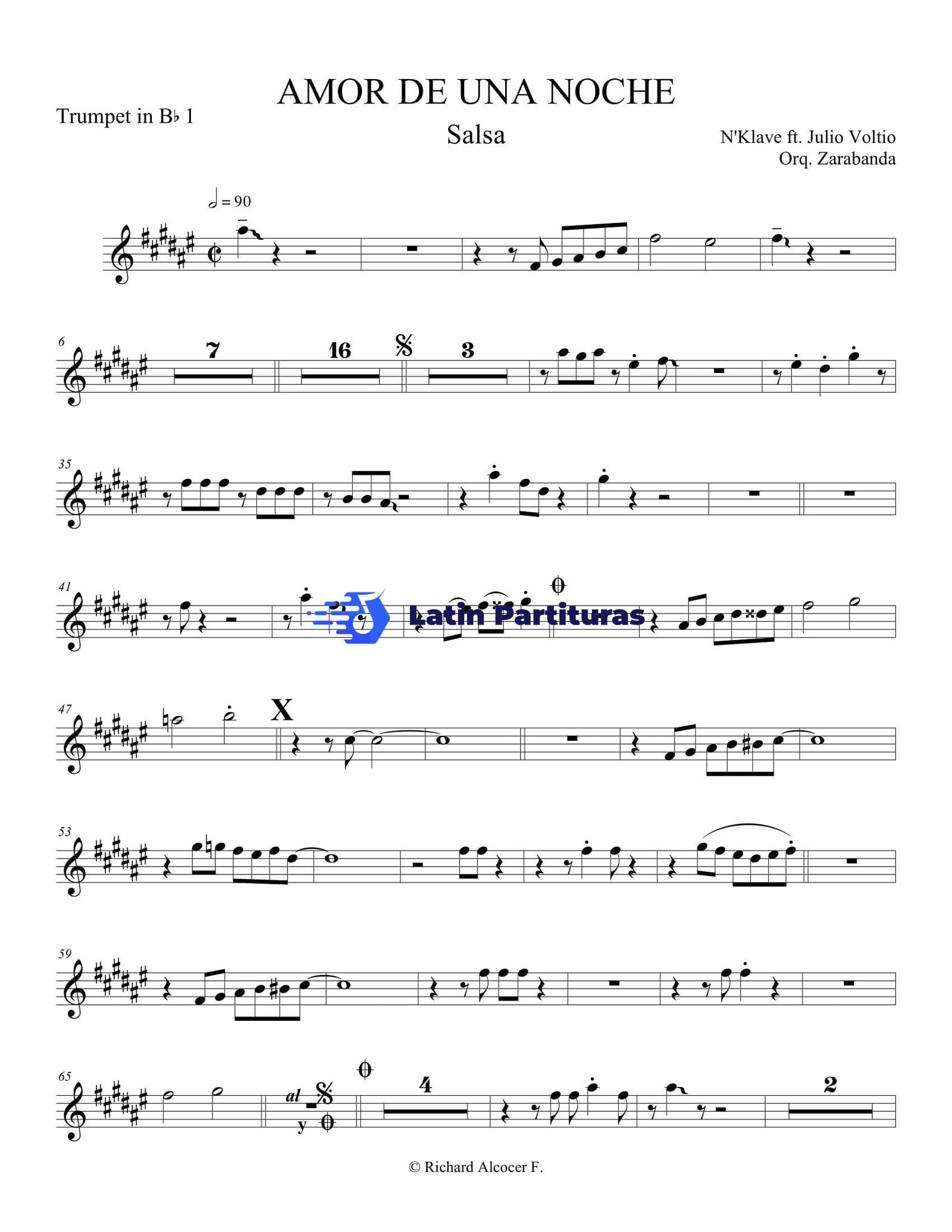 N'klabe - Amor De Una Noche 1 N'klabe - Amor De Una Noche