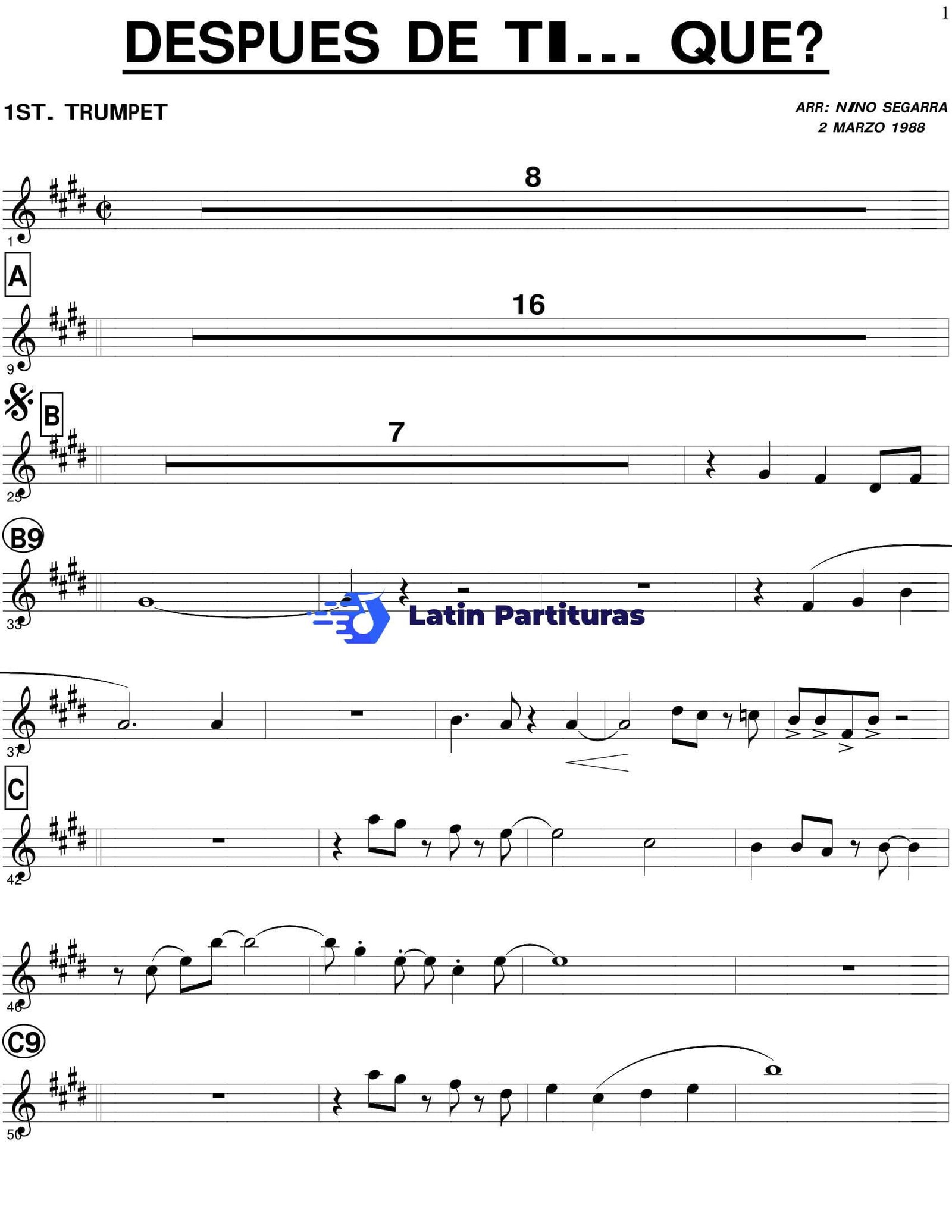 Nino Segarra - Despues De Ti Que 1 Nino Segarra - Despues De Ti Que