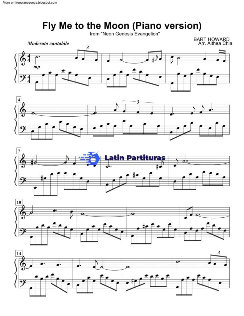 Neon Genesis Evangelion - Fly Me To The Moon