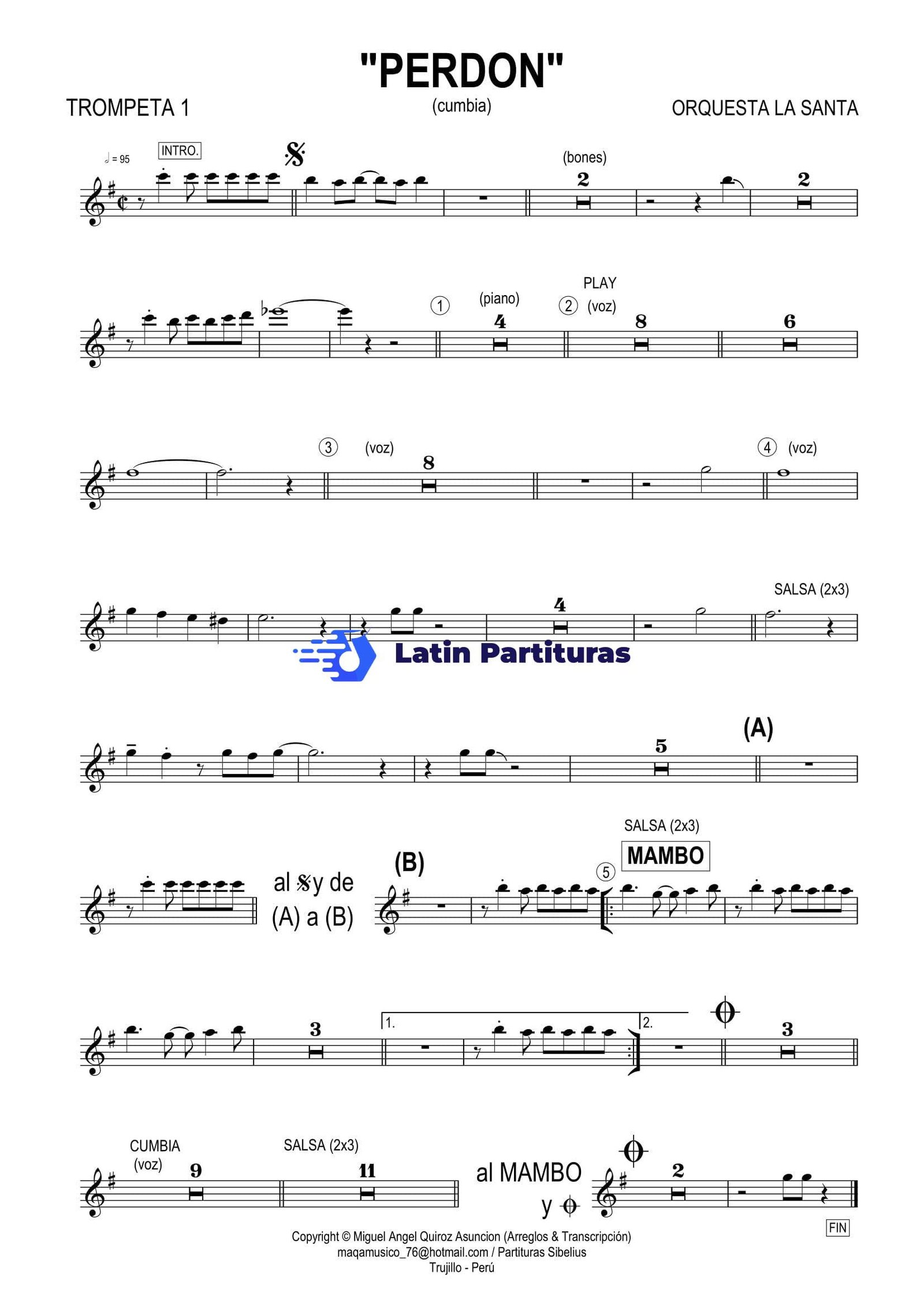 Orquesta La Santa - Perdon 1 Orquesta La Santa - Perdon