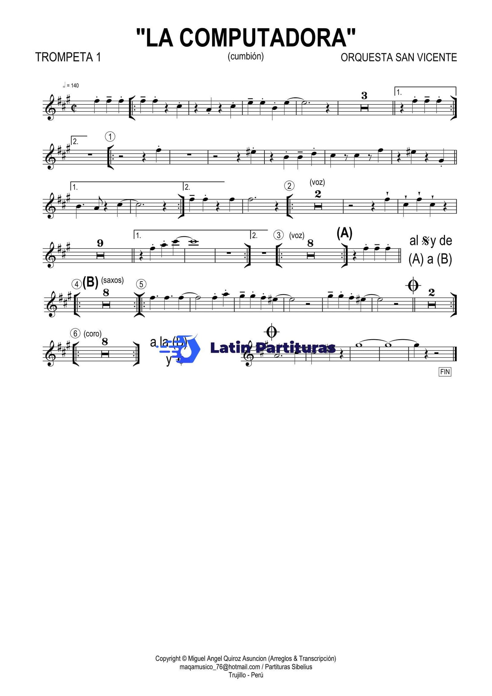 Orquesta San Vicente - La Computadora 1 Orquesta San Vicente - La Computadora