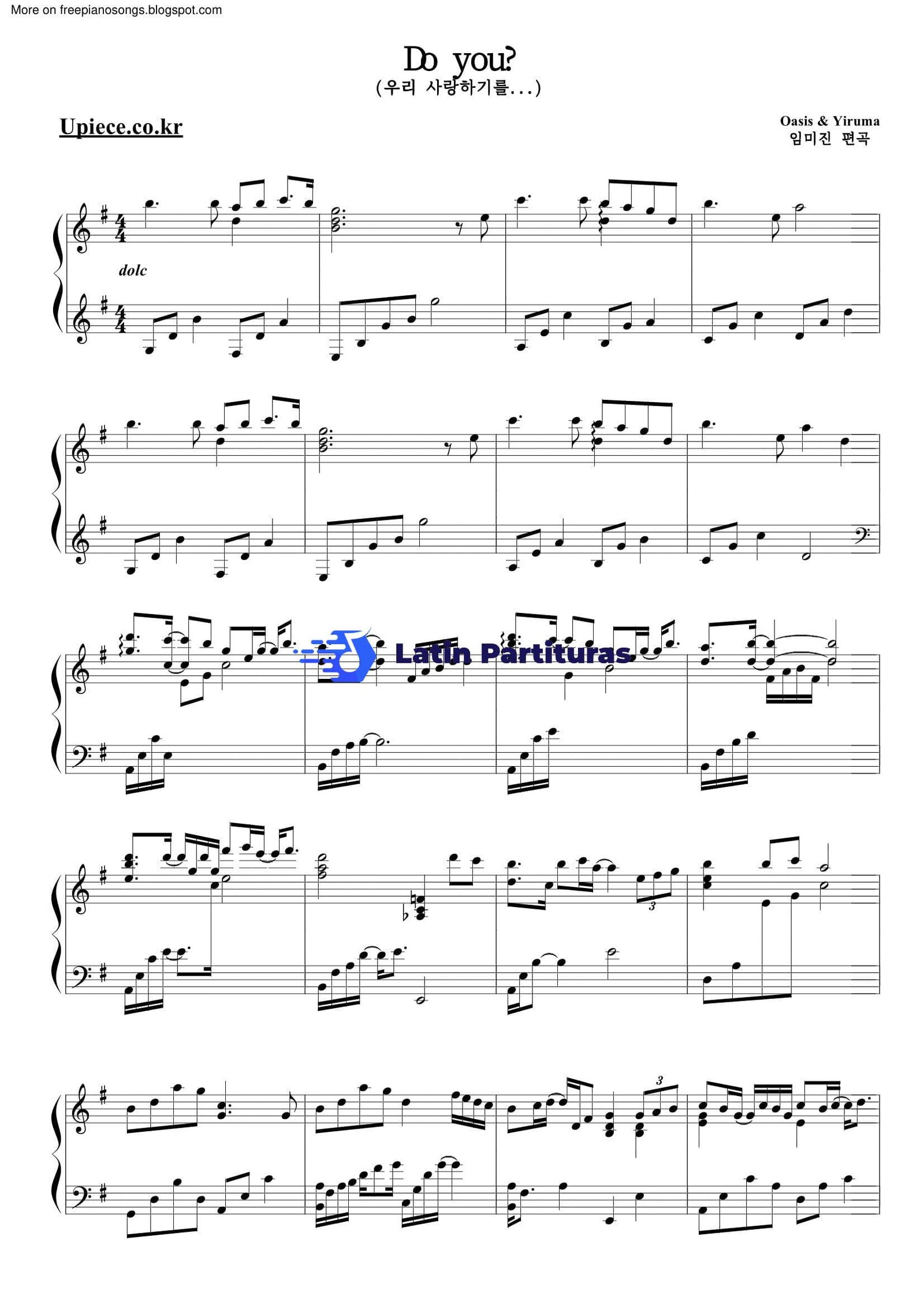 Oasis & Yiruma - Do You 1 Oasis & Yiruma - Do You