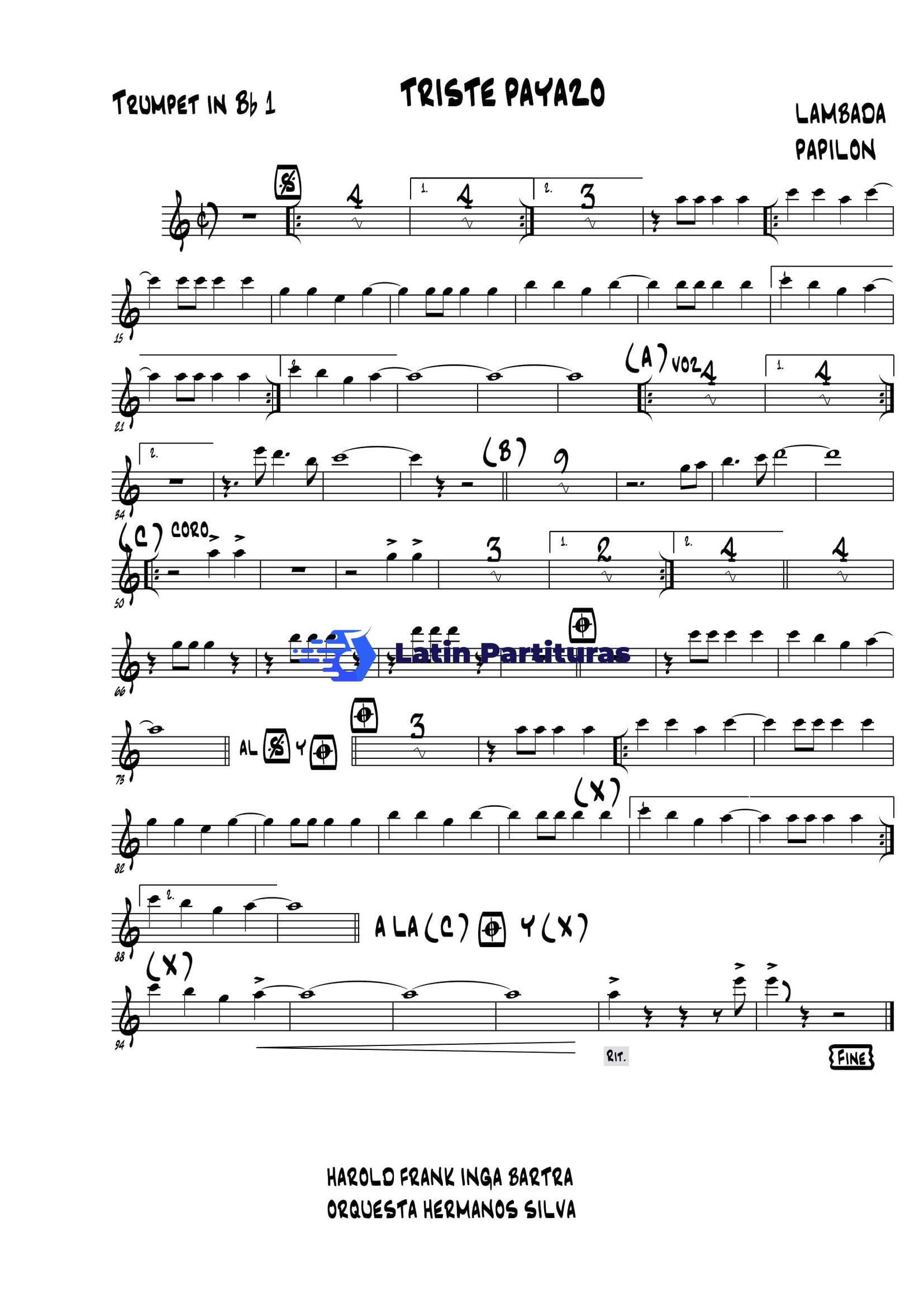 Papillon - Trizte Payaso 1 Papillon - Trizte Payaso