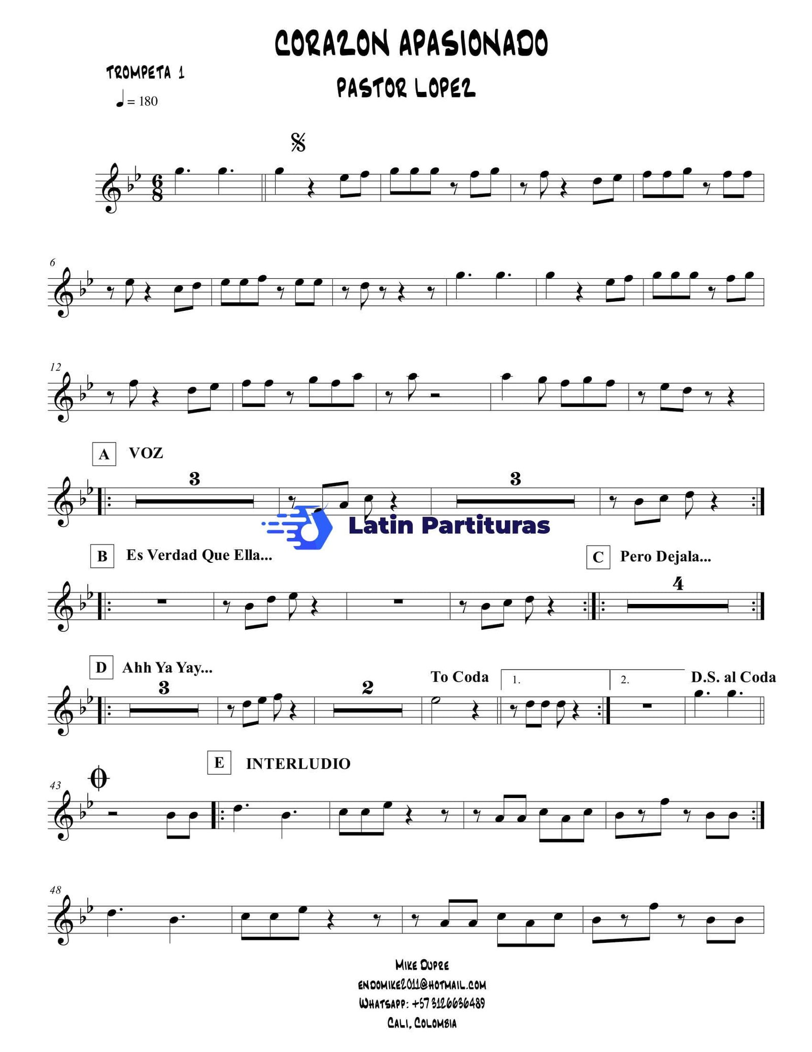 Pastor Lopez - Corazon Apasionado 1 Pastor Lopez - Corazon Apasionado