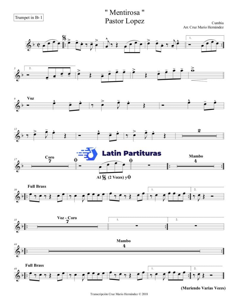 Pastor Lopez - Mentirosa