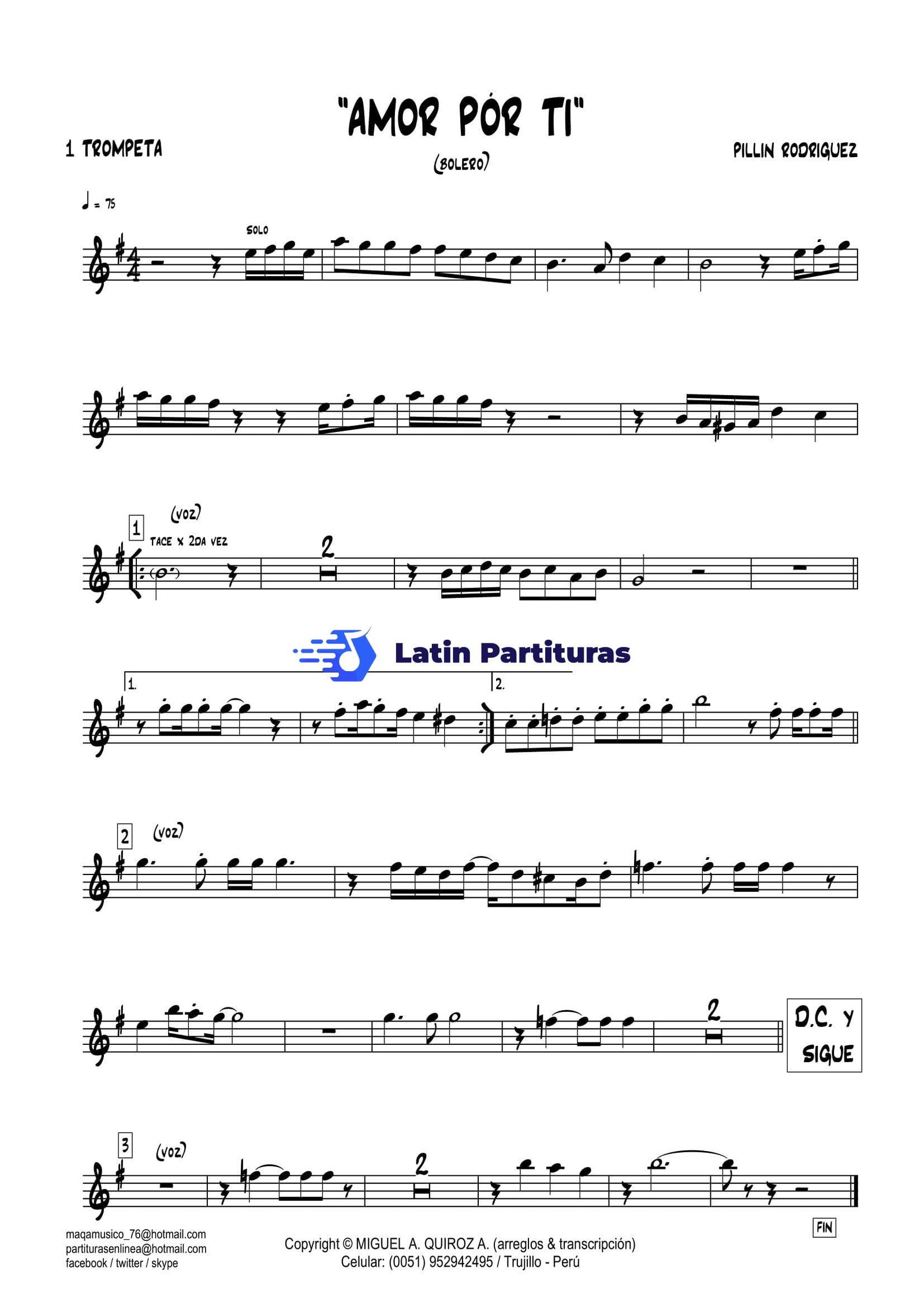 Pellin Rodriguez - Amor Por Ti (Bolero) 1 Pellin Rodriguez - Amor Por Ti (Bolero)