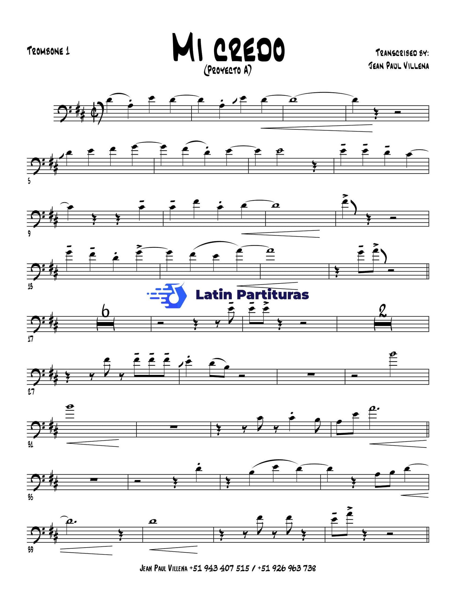 Proyecto A - Mi Credo 1 Proyecto A - Mi Credo