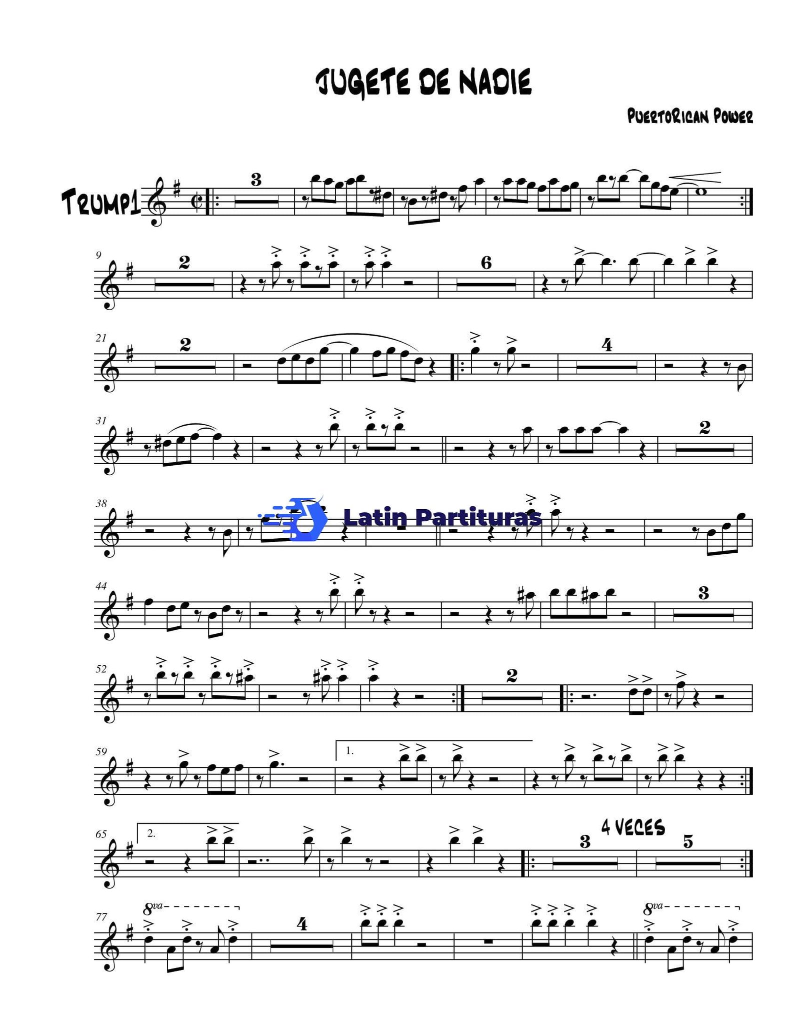 Puerto Rico And Power - Jugete De Nadie 1 Puerto Rico And Power - Jugete De Nadie