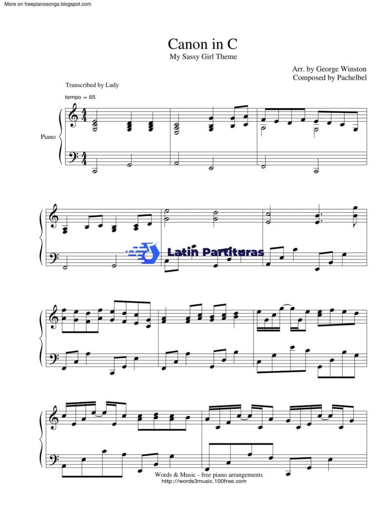 Pachelbel - Canon In C