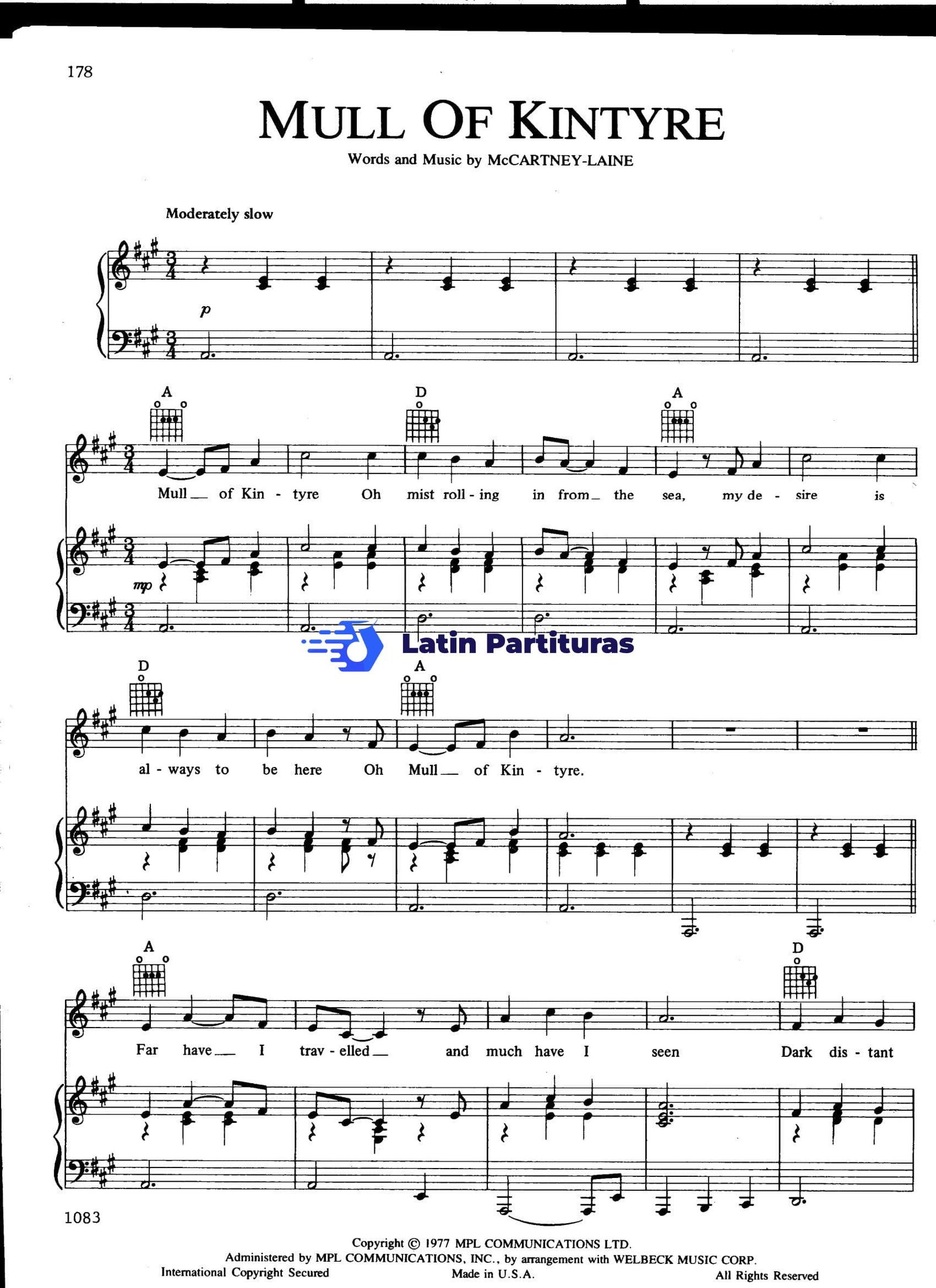 Paul Mccartney - Mull Of Kintyre 1 Paul Mccartney - Mull Of Kintyre