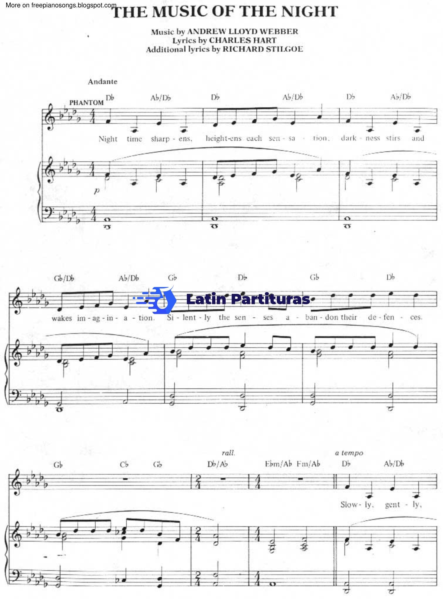 Phantom Of Opera - Music Of The Night 1 Phantom Of Opera - Music Of The Night