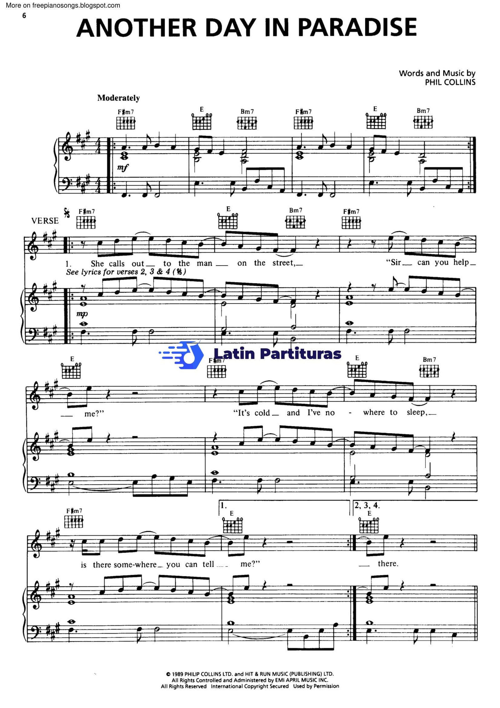 Phil Collins - Another Day In Paradise 1 Phil Collins - Another Day In Paradise