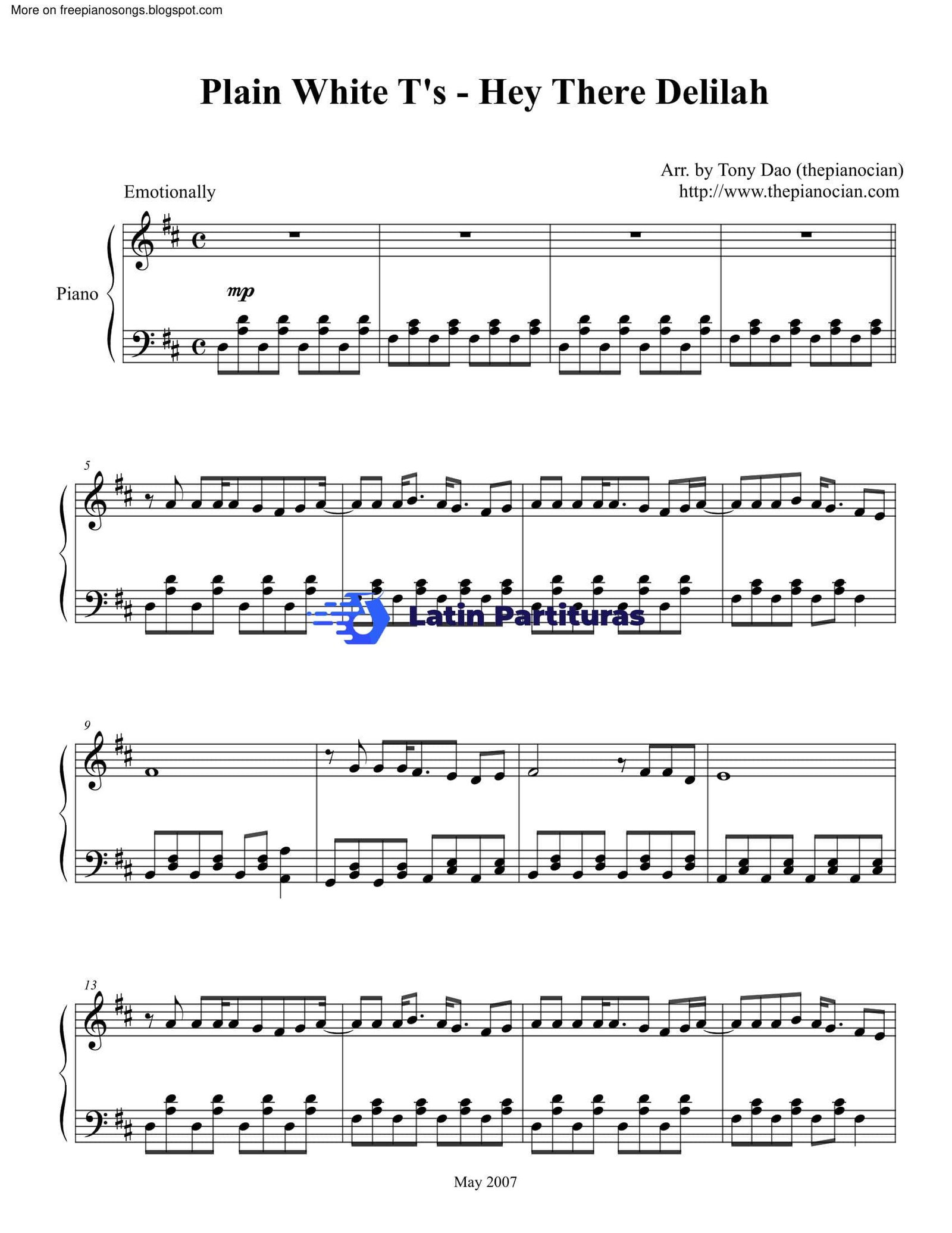 Plain White Ts - Hey There Delilah 1 Plain White Ts - Hey There Delilah