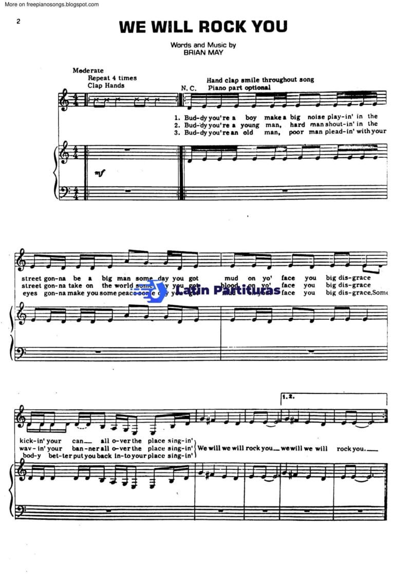 Queen - We Will Rock You
