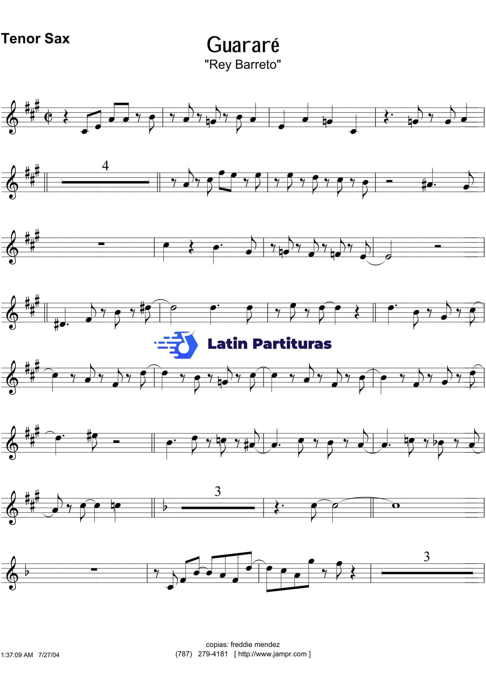 Ray Barreto - Guarare 1 Ray Barreto - Guarare