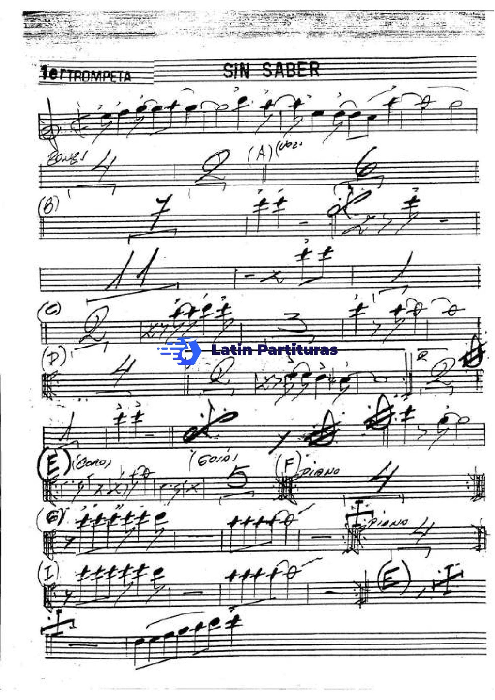 Ray Sepulveda - Sin Saber 1 Ray Sepulveda - Sin Saber