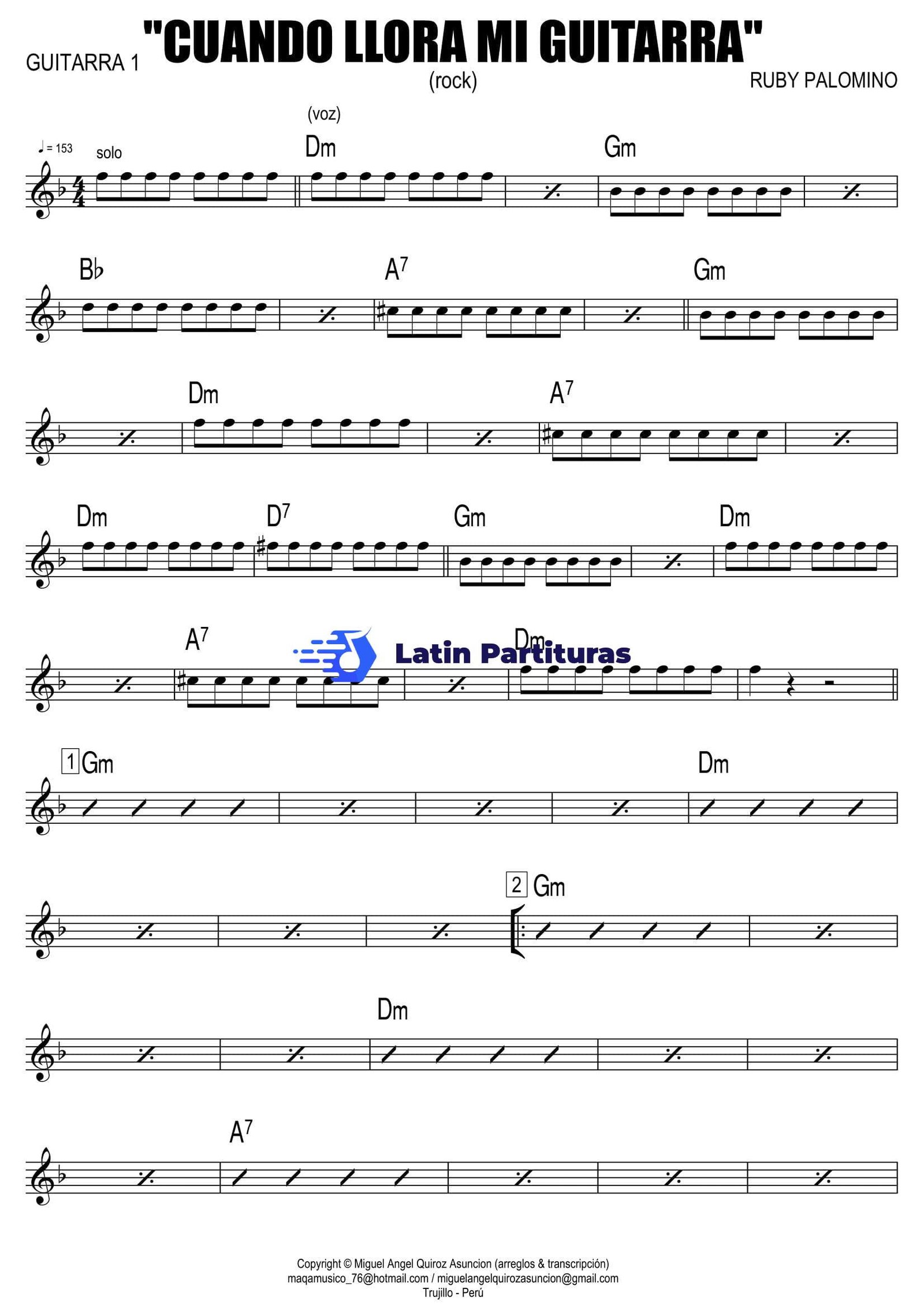 Ruby Palomino - Cuando Llora Mi Guitarra 1 Ruby Palomino - Cuando Llora Mi Guitarra