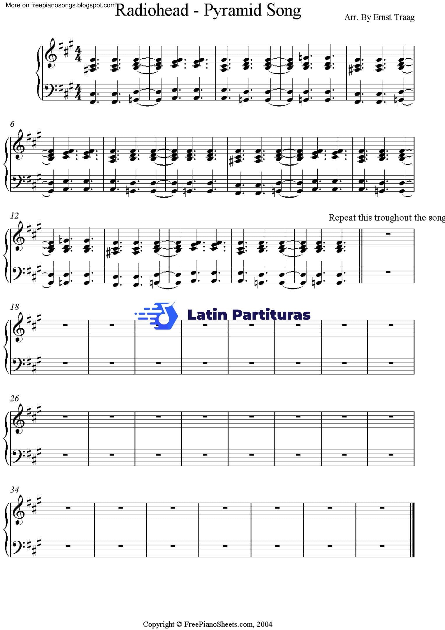 Radiohead - Pyramid Song 1 Radiohead - Pyramid Song