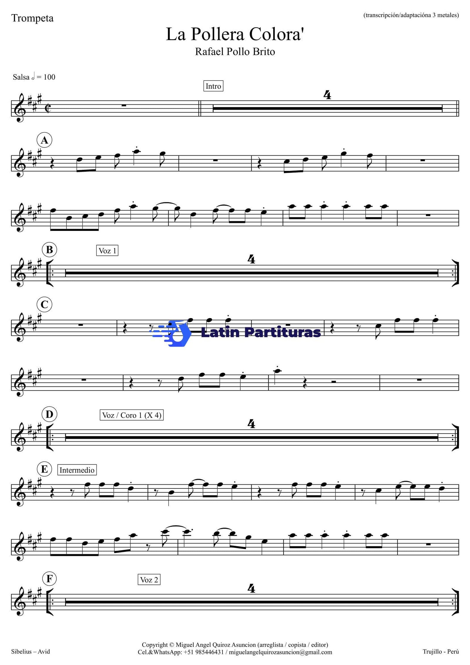 Rafael Pollo Brito - La Pollera Colora' 1 Rafael Pollo Brito - La Pollera Colora'