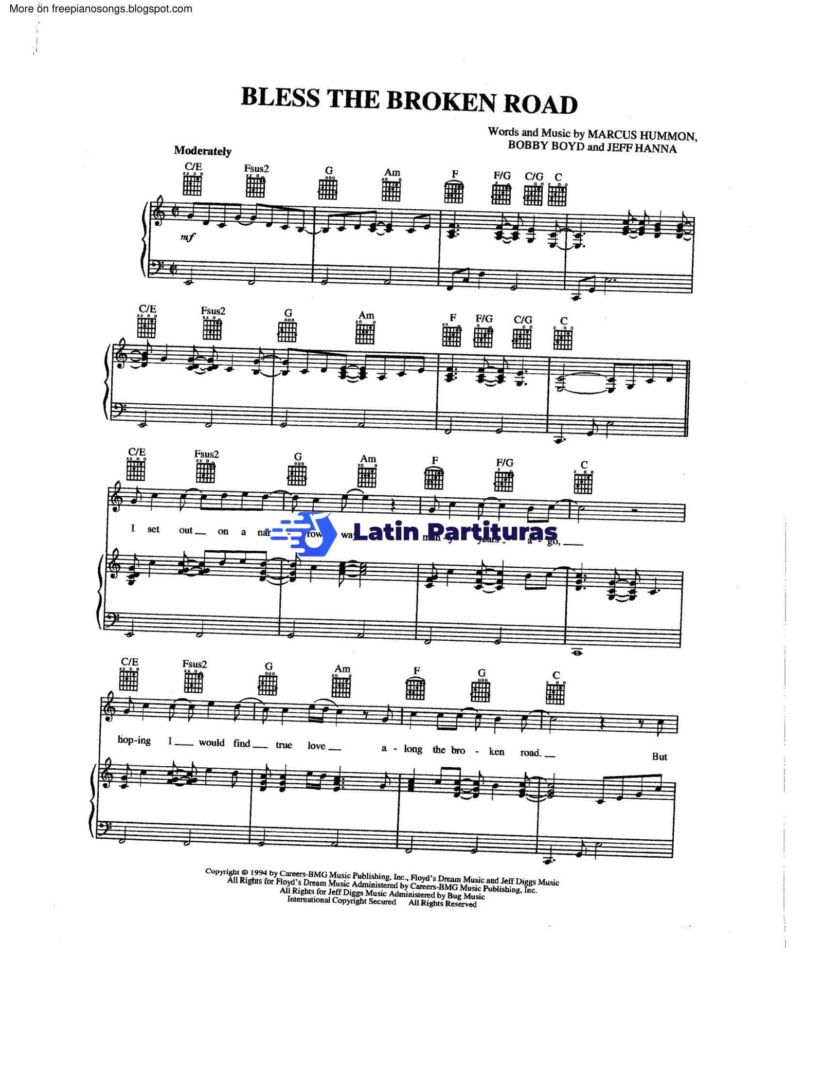 Rascal Flats - Bless The Broken Road 1 Rascal Flats - Bless The Broken Road