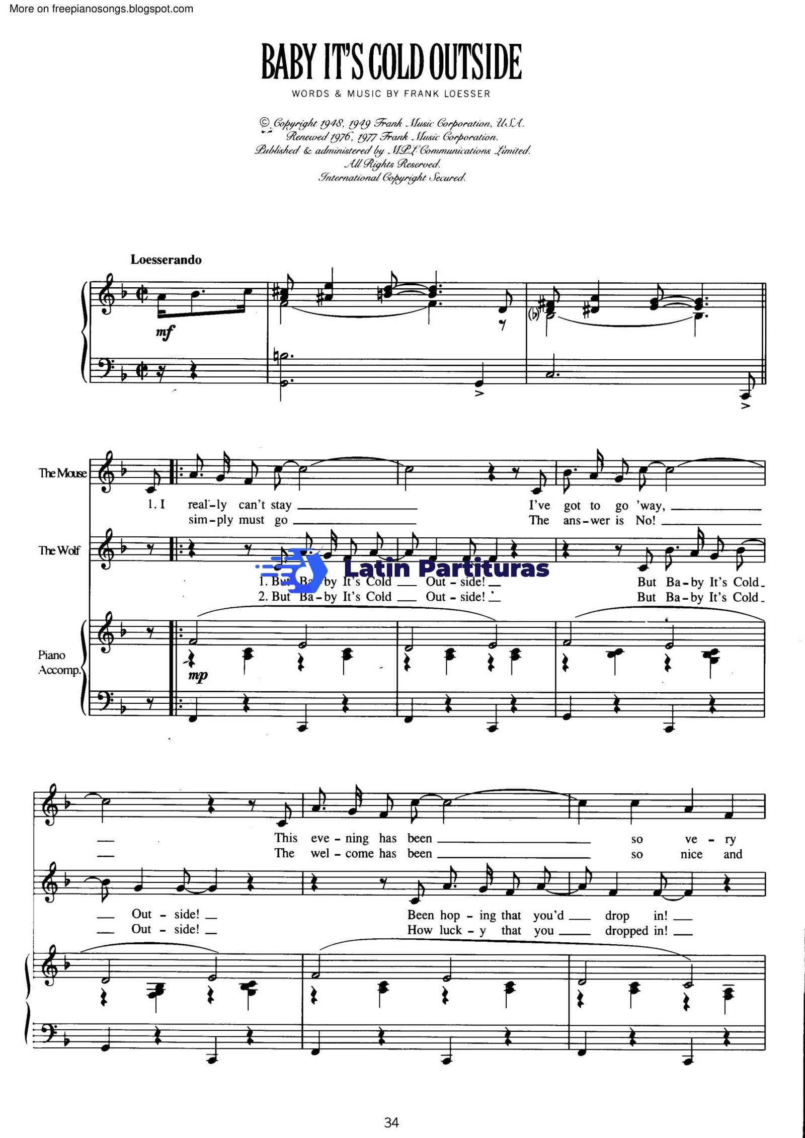 Ray Charles - Baby Its Cold Outside 1 Ray Charles - Baby Its Cold Outside