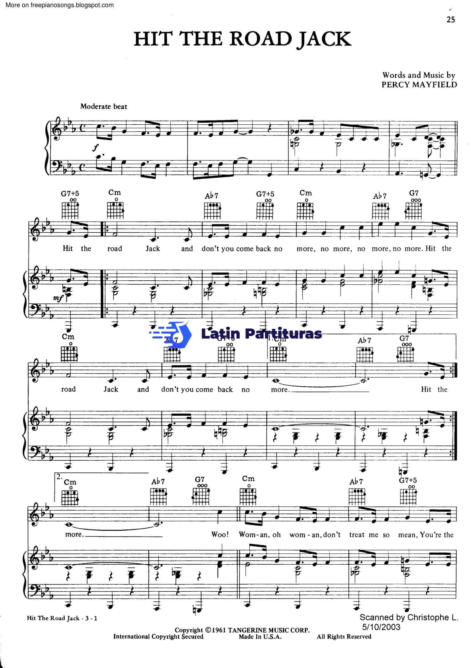 Ray Charles - Hit The Road Jack 1 Ray Charles - Hit The Road Jack