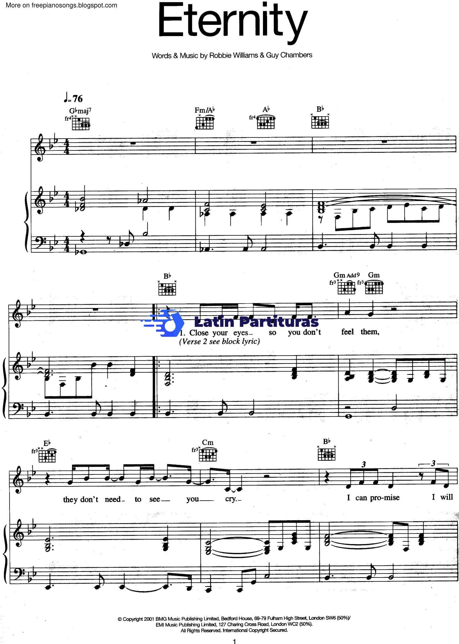 Robbie Williams - Eternity 1 Robbie Williams - Eternity