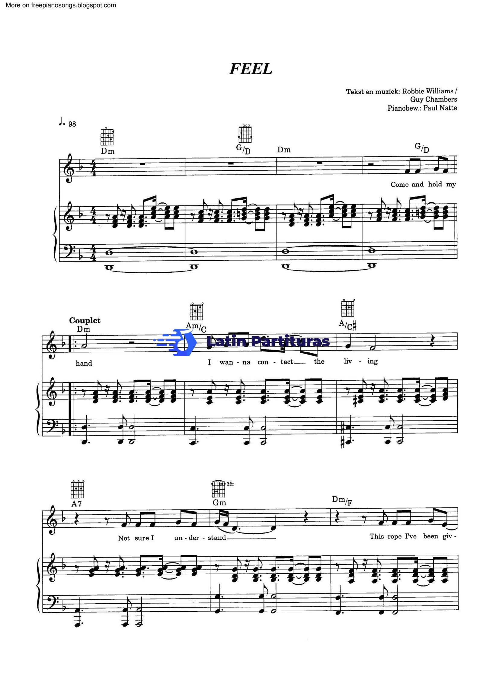 Robbie Williams - Feel 1 Robbie Williams - Feel