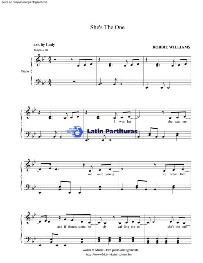 Robbie Williams - Shes The One