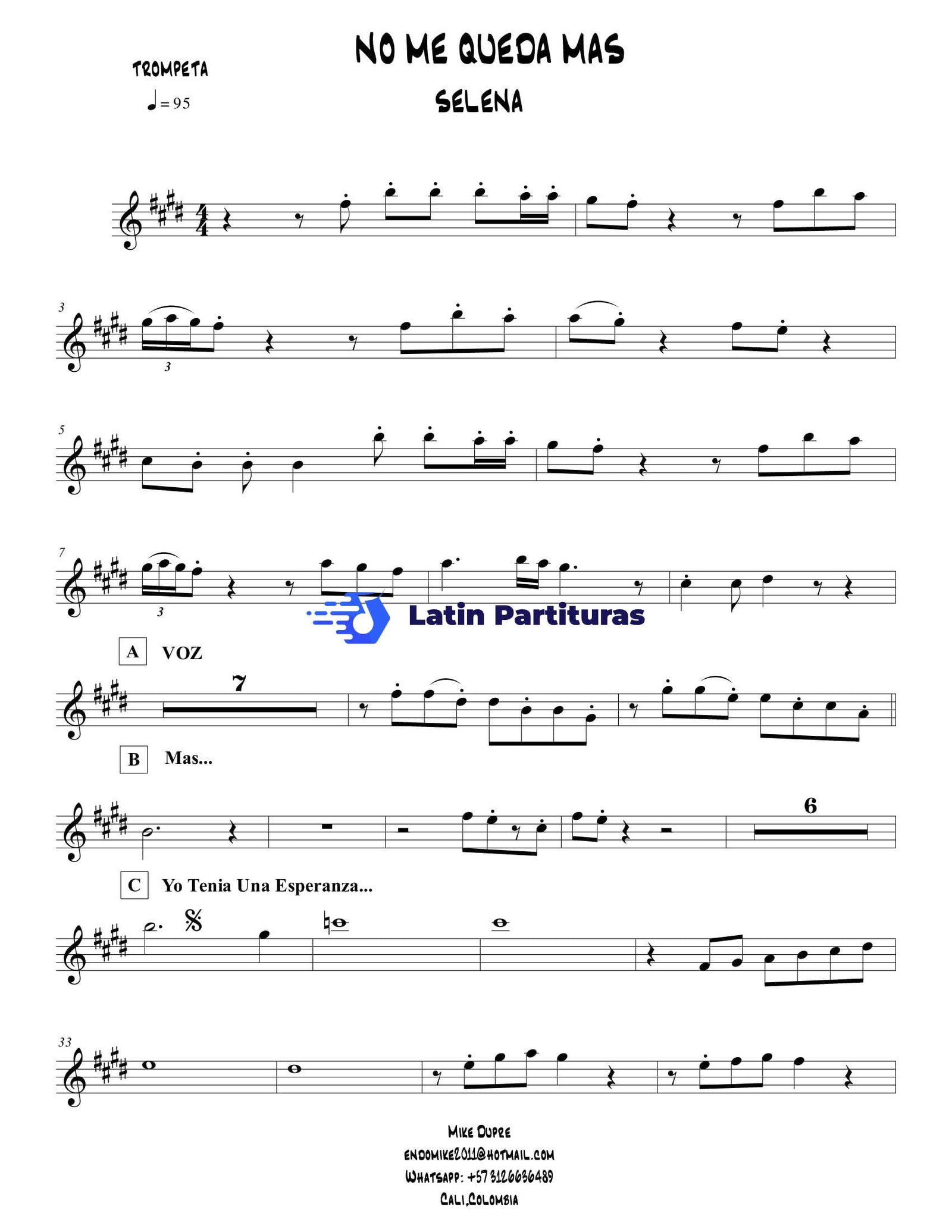 Selena - No Me Queda Mas 1 Selena - No Me Queda Mas