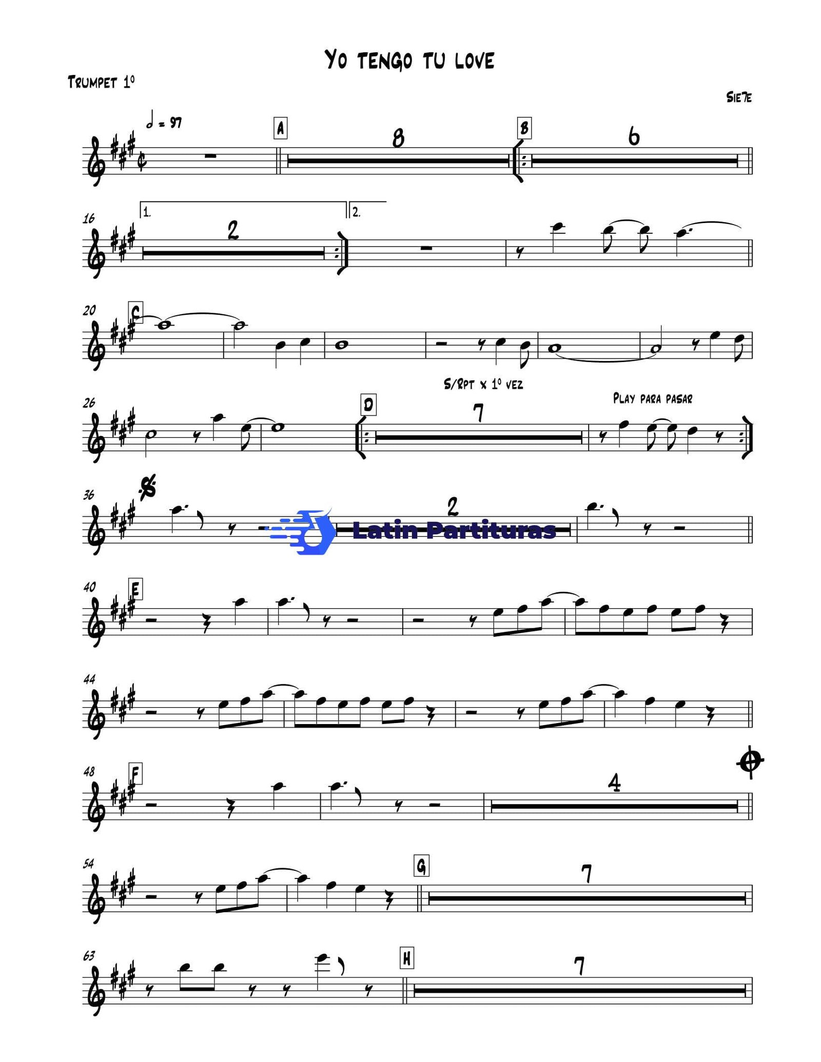 Siete - Yo Tengo Tu Amor 1 Siete - Yo Tengo Tu Amor