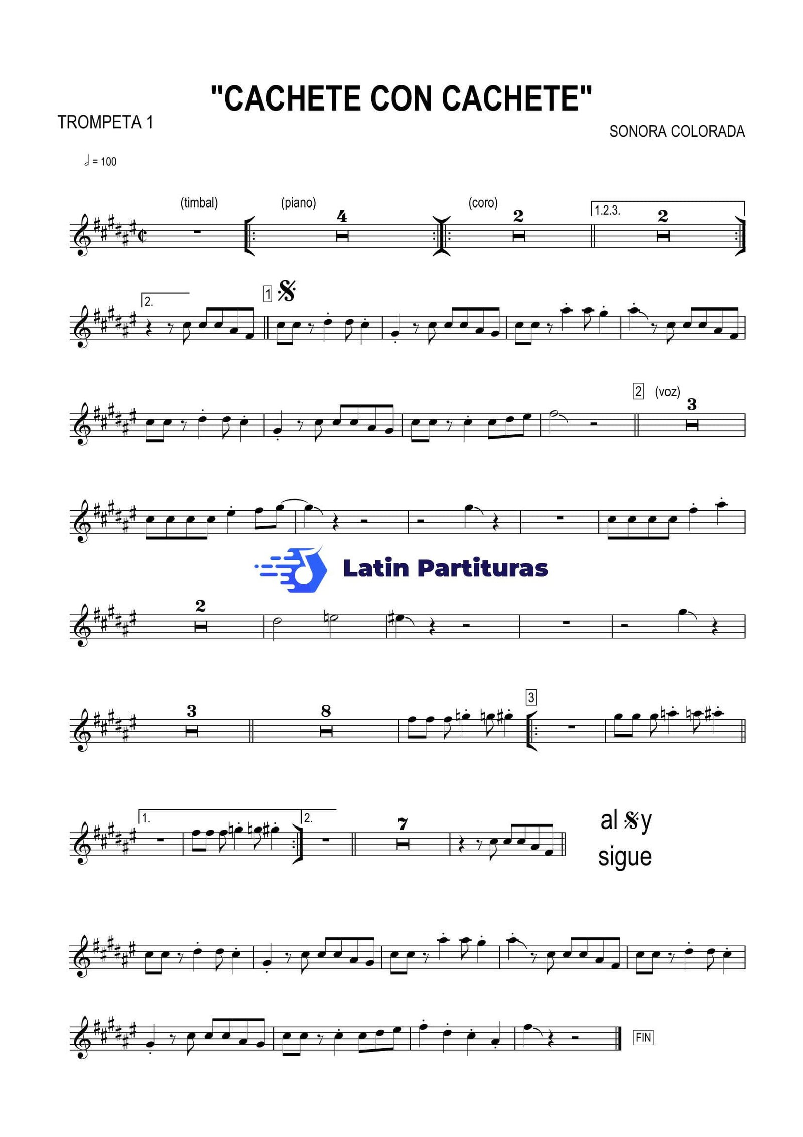 Sonora Colorada - Cachete Con Cachete 1 Sonora Colorada - Cachete Con Cachete