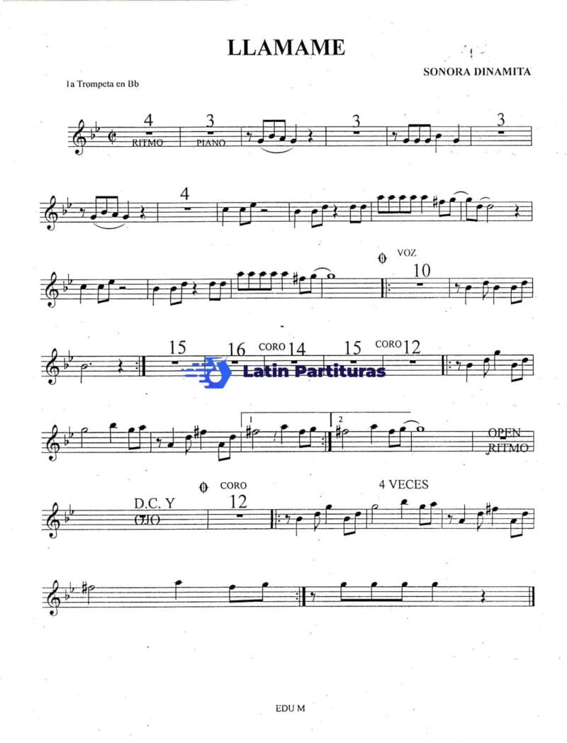 Sonora Dinamita - Llamame