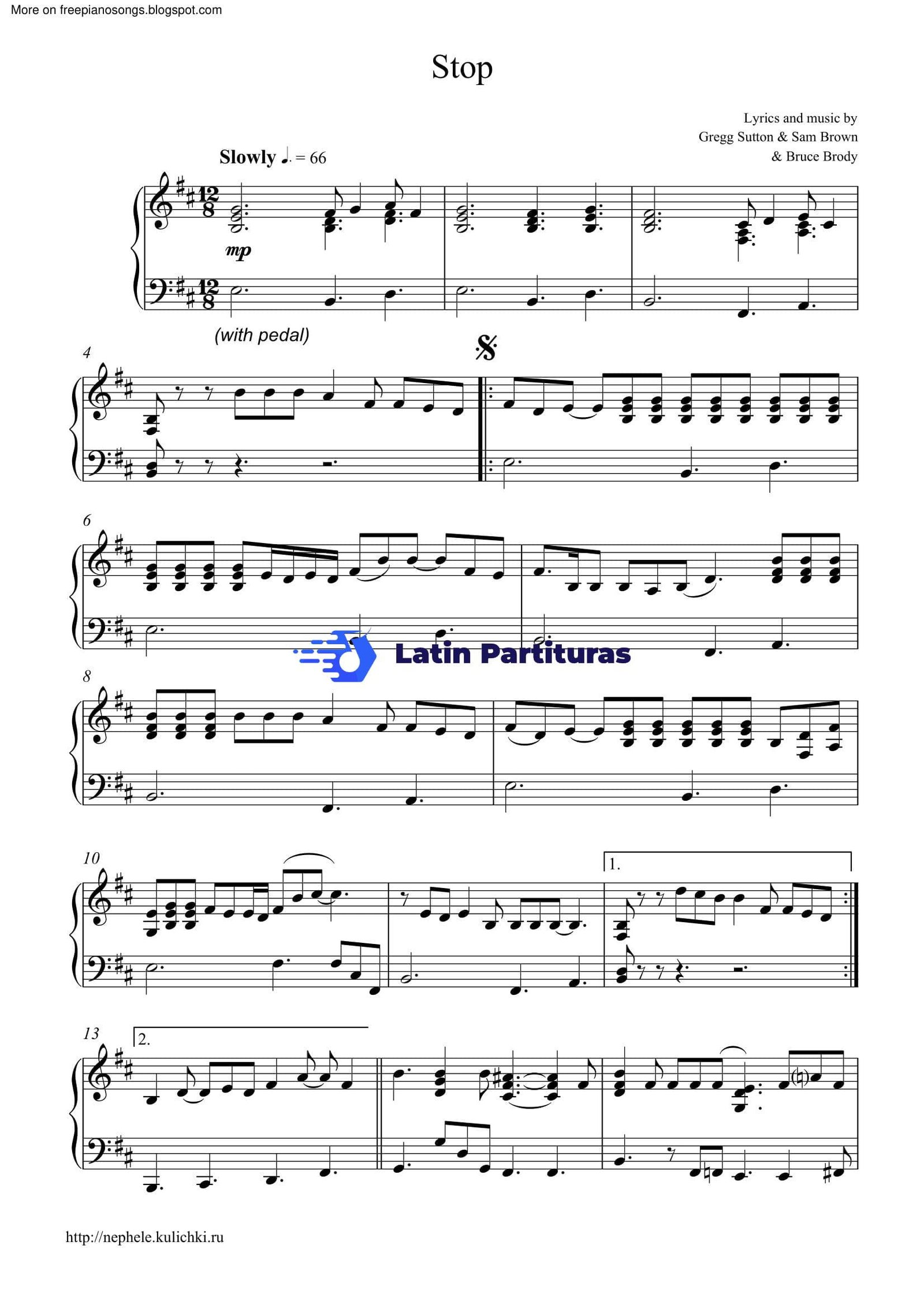 Sam Brown - Stop 1 Sam Brown - Stop