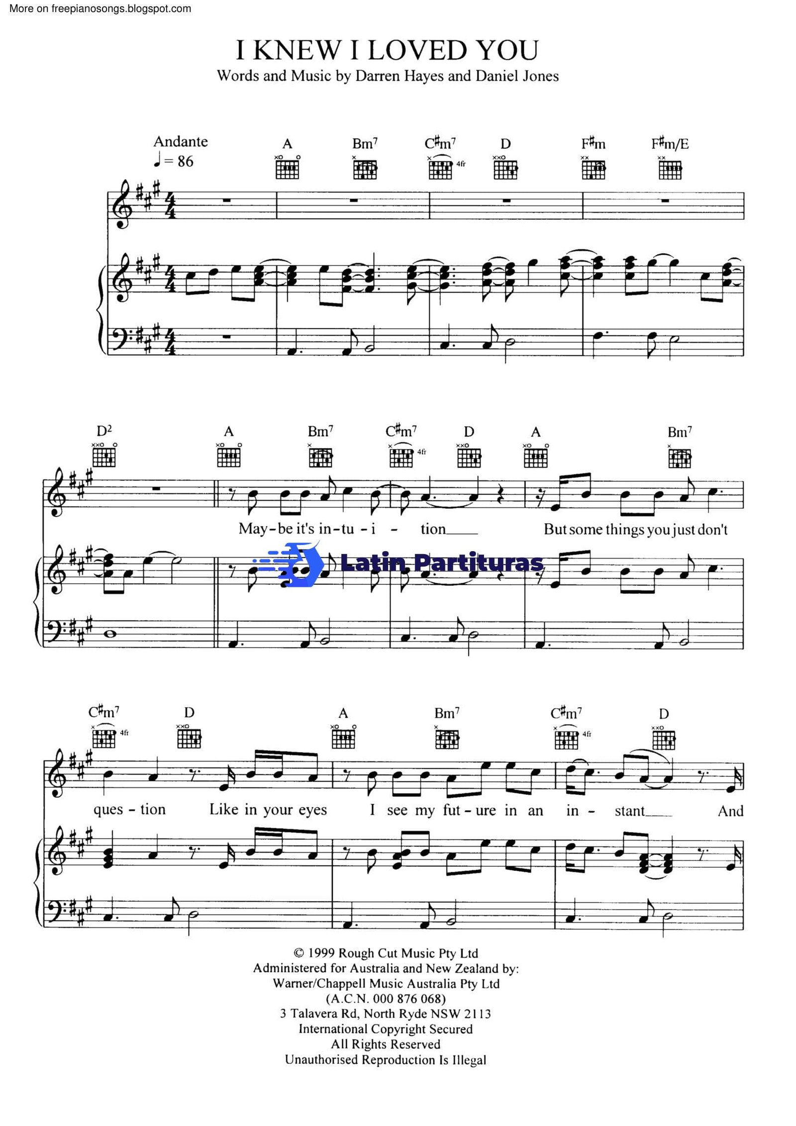 Savage Garden - I Knew I Loved You 1 Savage Garden - I Knew I Loved You