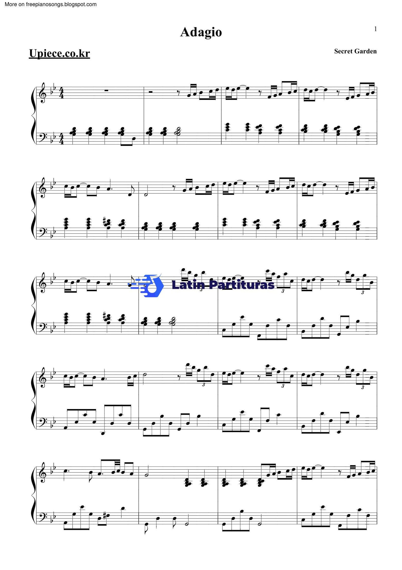 Secret Garden - Adagio 1 Secret Garden - Adagio