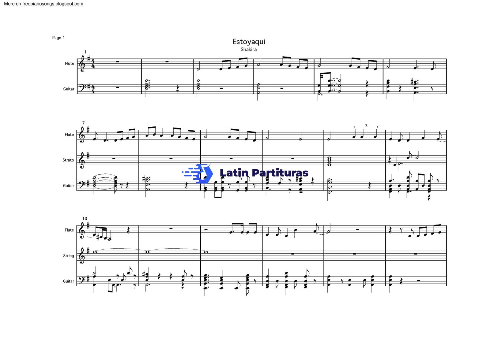 Shakira - Estoyaqui 1 Shakira - Estoyaqui