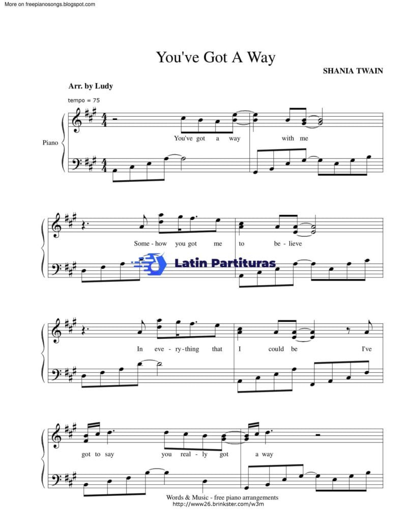 Shania Twain - Youve Got A Way