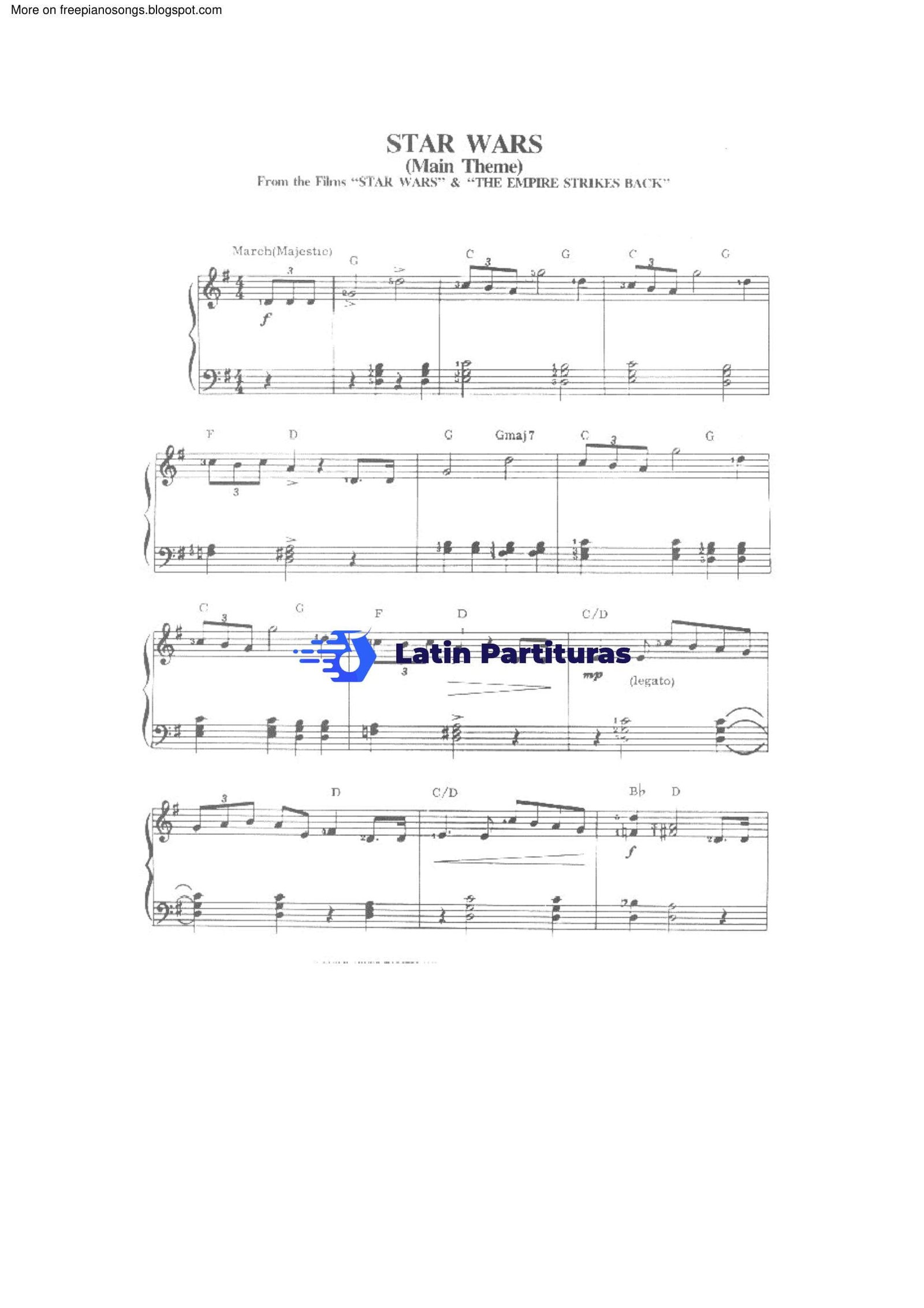 Star Wars Episode 5 - The Empire Strikes Back - Main Theme 1 Star Wars Episode 5 - The Empire Strikes Back - Main Theme