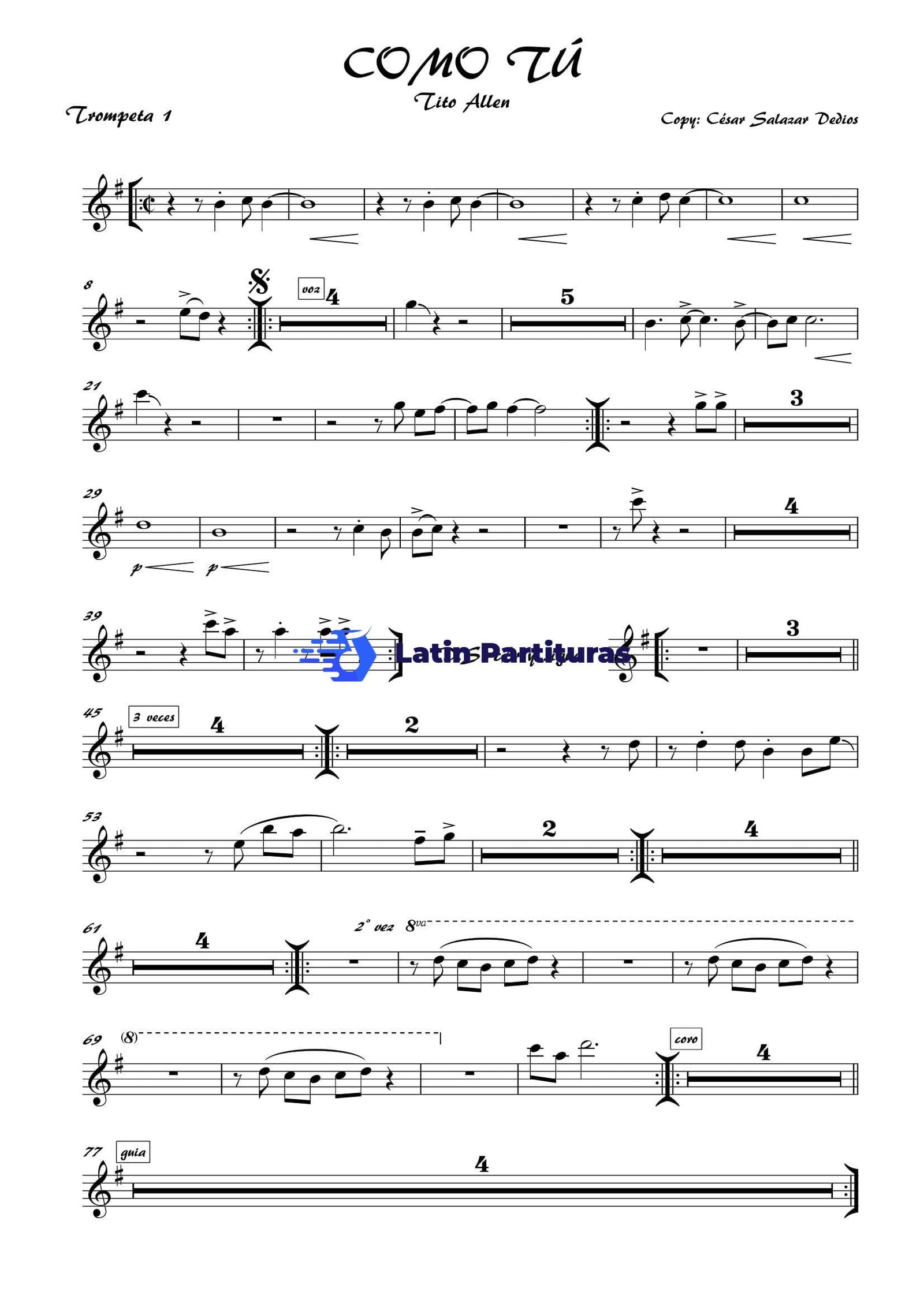 Tito Allen - Como Tu (Version 1) 1 Tito Allen - Como Tu (Version 1)